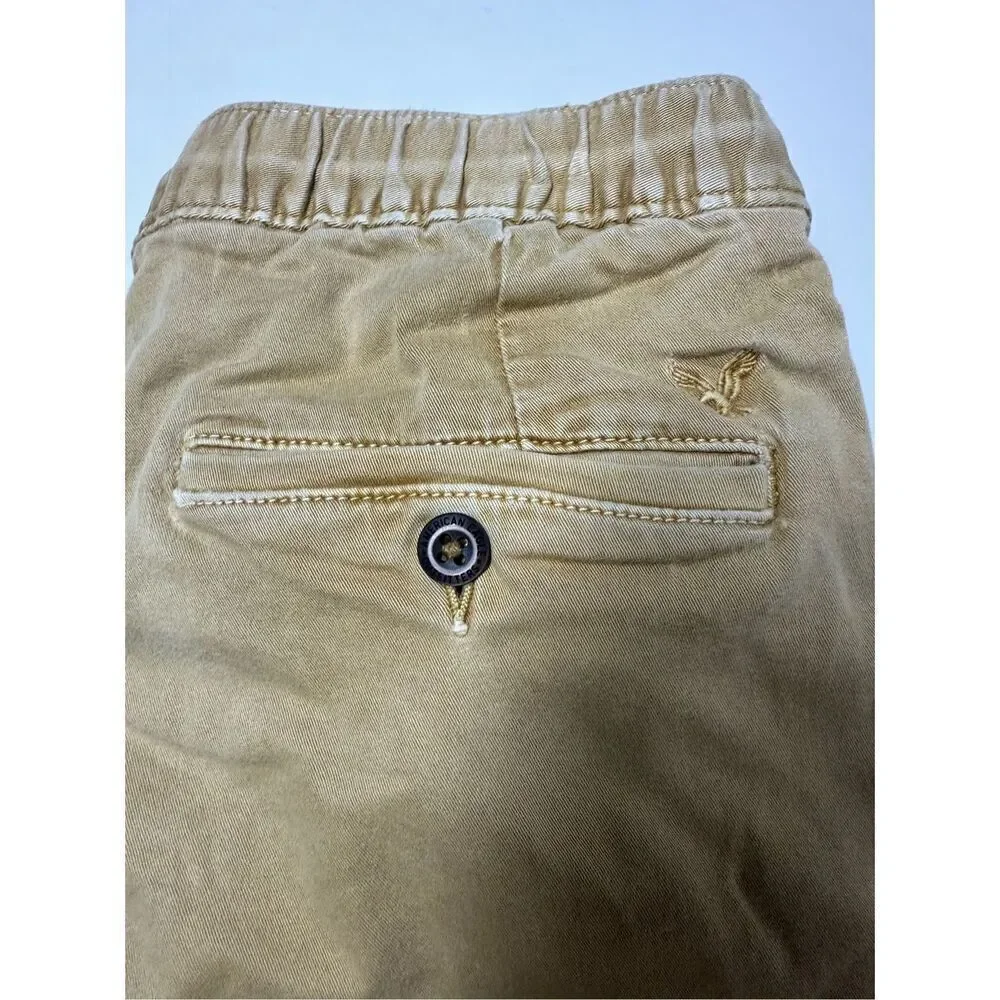 American Eagle Outfiters Men’s Cotton Blend Joggers Tan Size XS